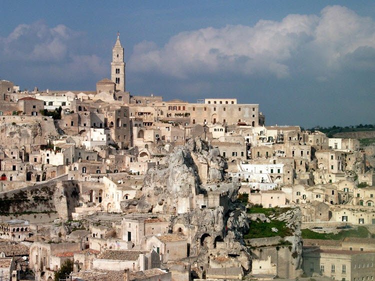 Matera Sassi (Cave Dwellings), Matera, Basilicata, Italy